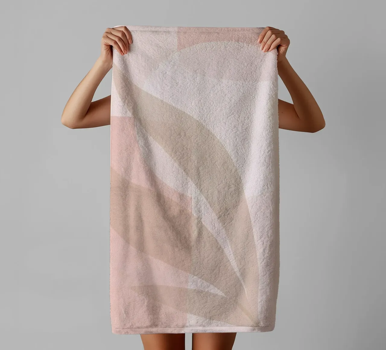 Abstract modern towel by LaylaOzHome