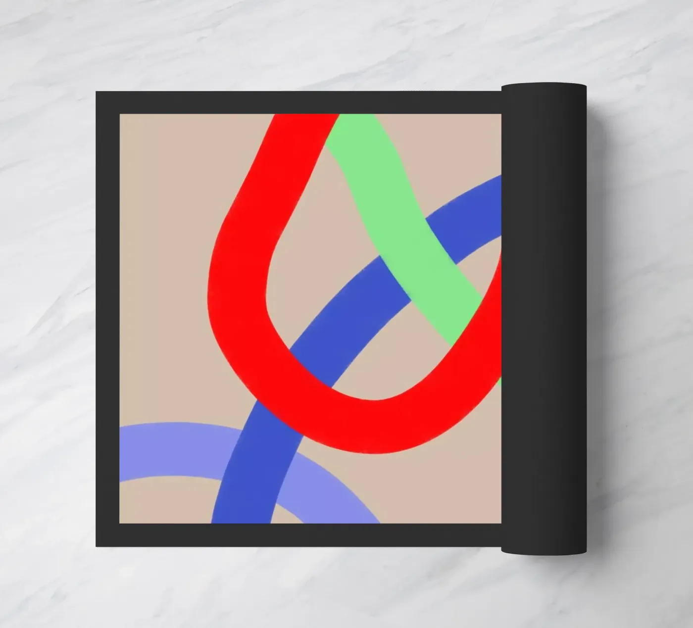 Lineline doormat by Mike Leymi