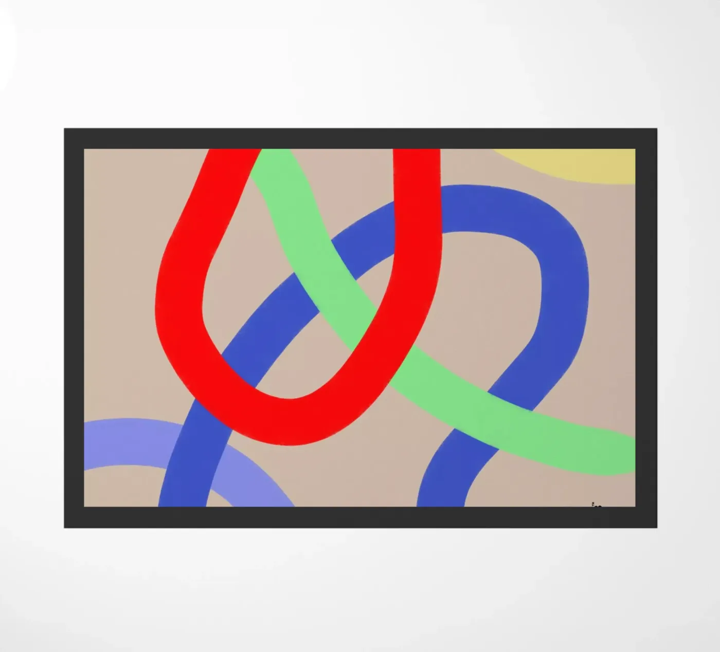 Lineline doormat by Mike Leymi