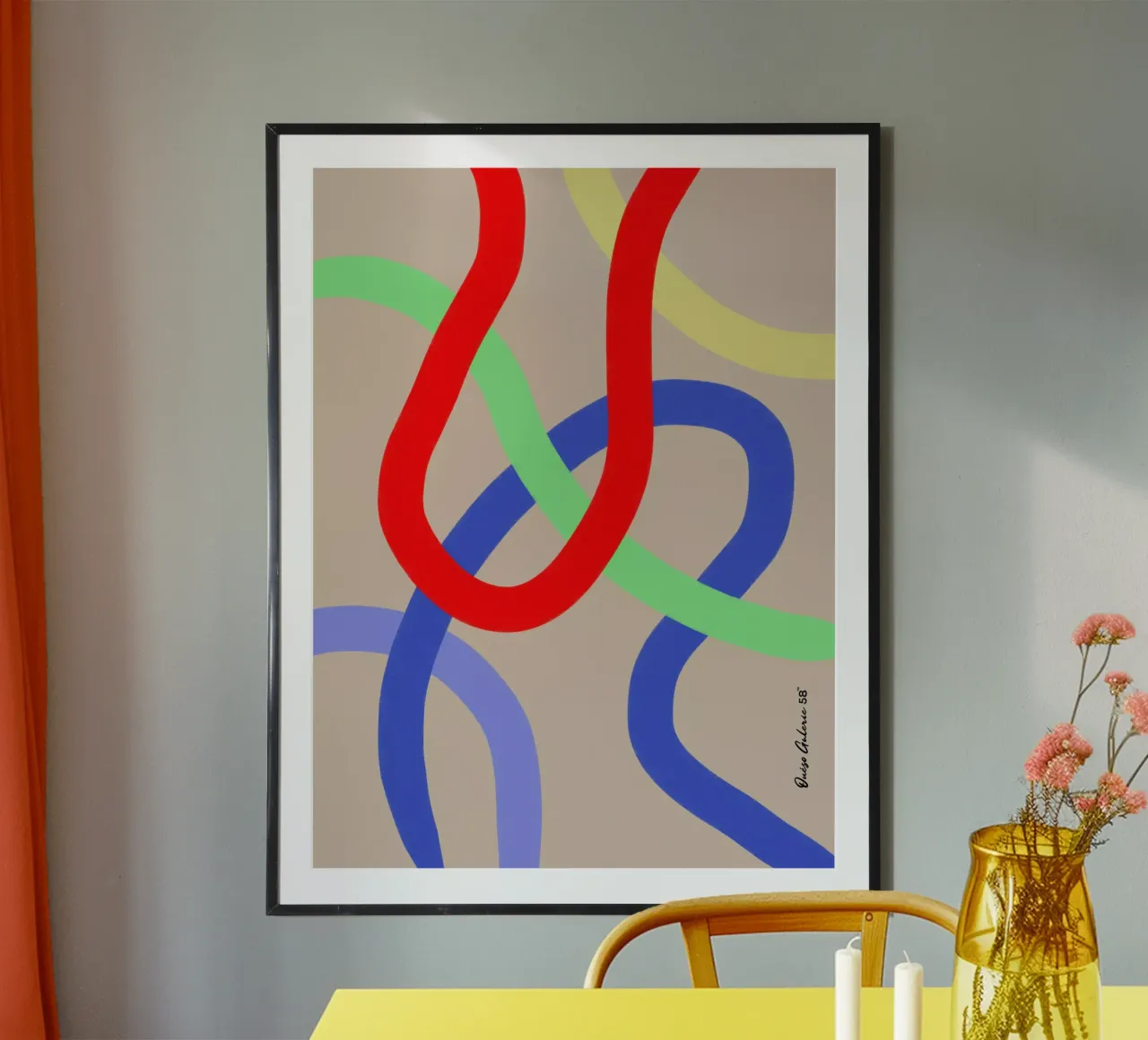 Lineline poster da Mike Leymi