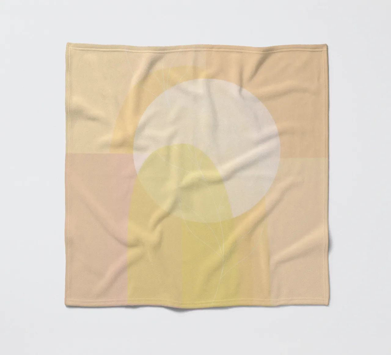 Astratto moderno 8 coperta in pile da LaylaOzHome