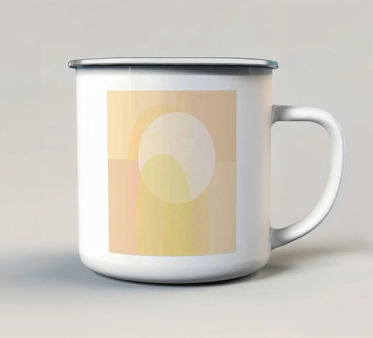 Astratto moderno 8 tazza in smalto da LaylaOzHome