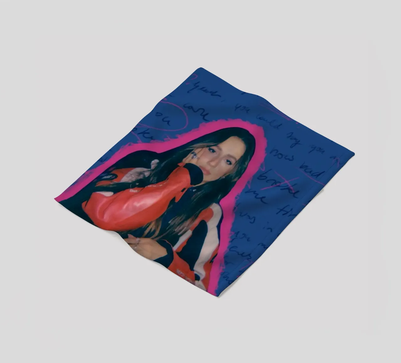 Tate McRae 2 coperta in pile da Theodore