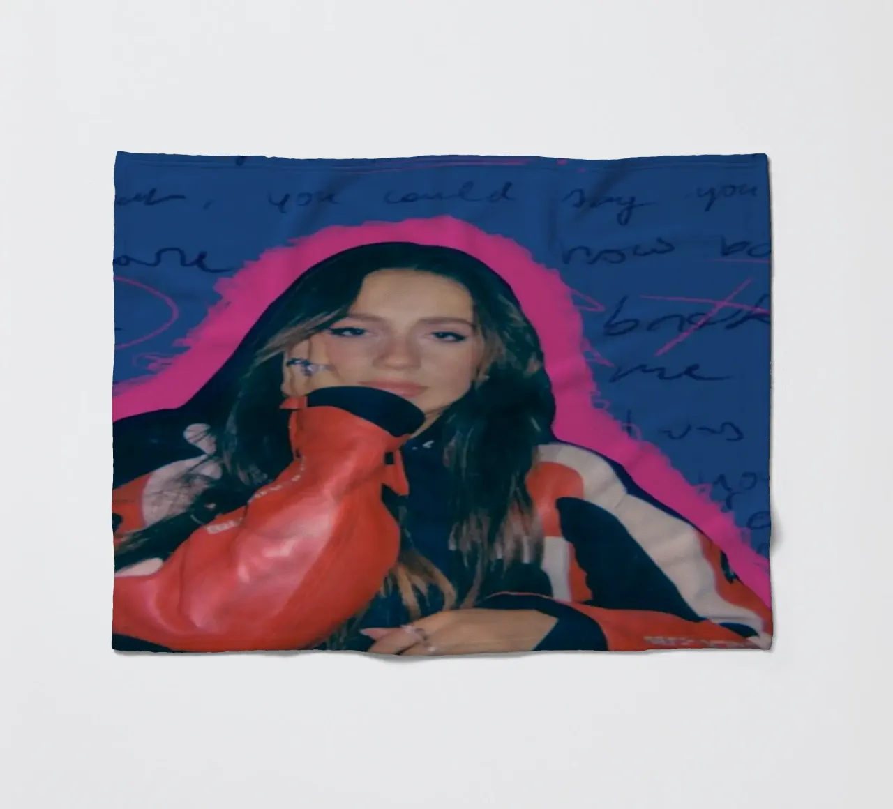 Tate McRae 2 coperta in pile da Theodore