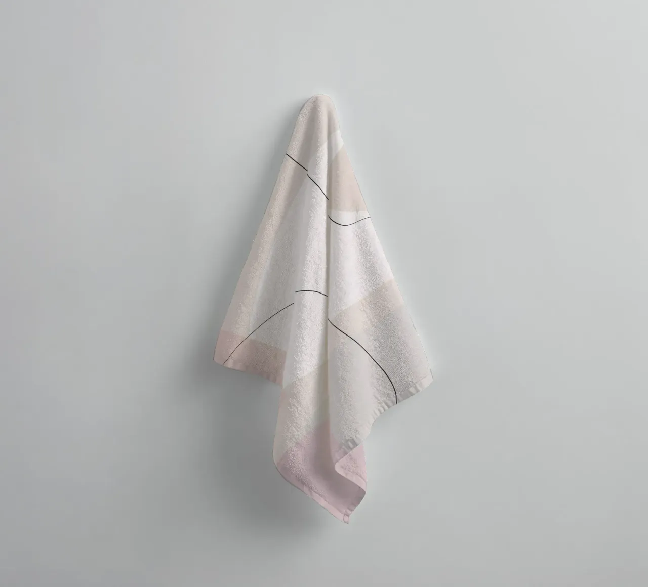 Abstract modern 9 towel by LaylaOzHome