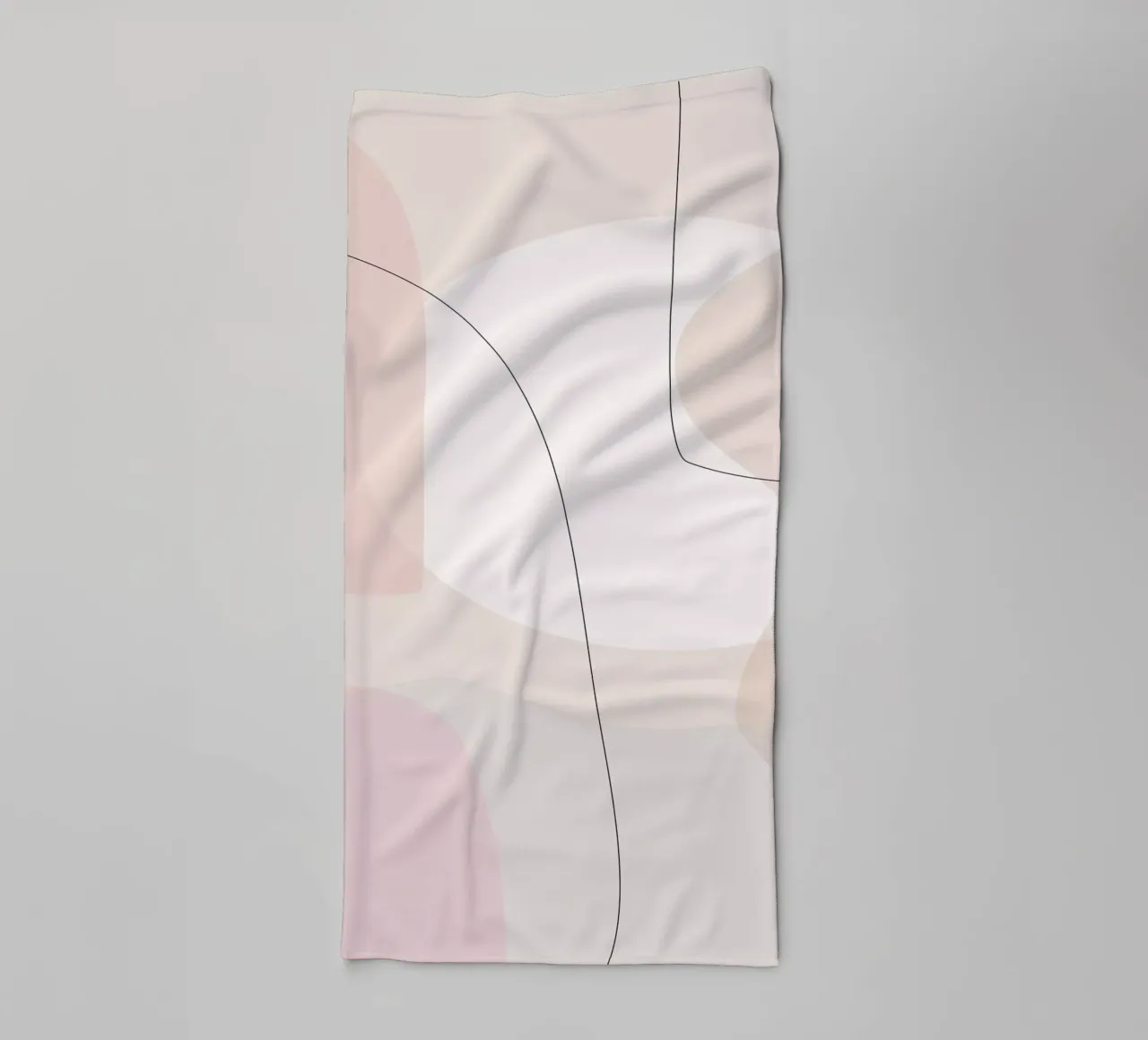 Abstract modern 9 towel by LaylaOzHome