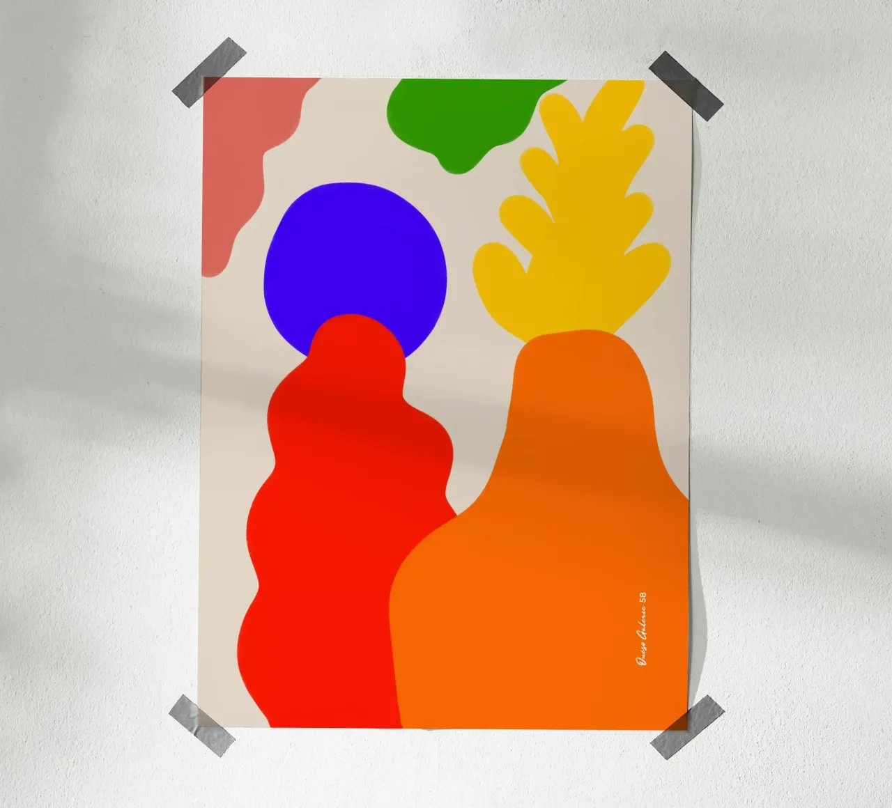 Flowers Flo poster da Mike Leymi