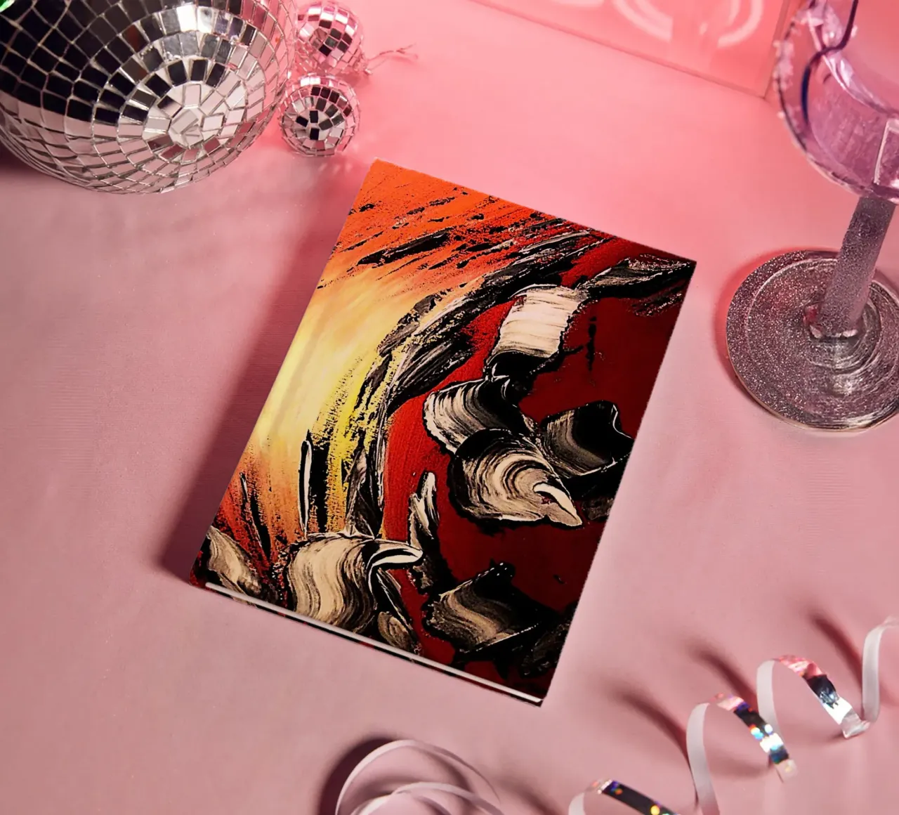 IL GRANDE VIAGGIO. diario da Thierry Vobmann Abstract painting