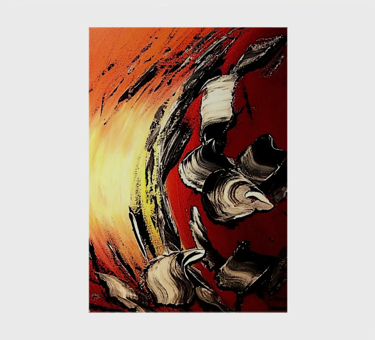 IL GRANDE VIAGGIO. diario da Thierry Vobmann Abstract painting