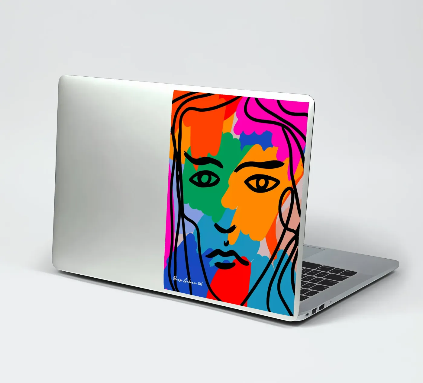 Face Face sticker van Mike Leymi