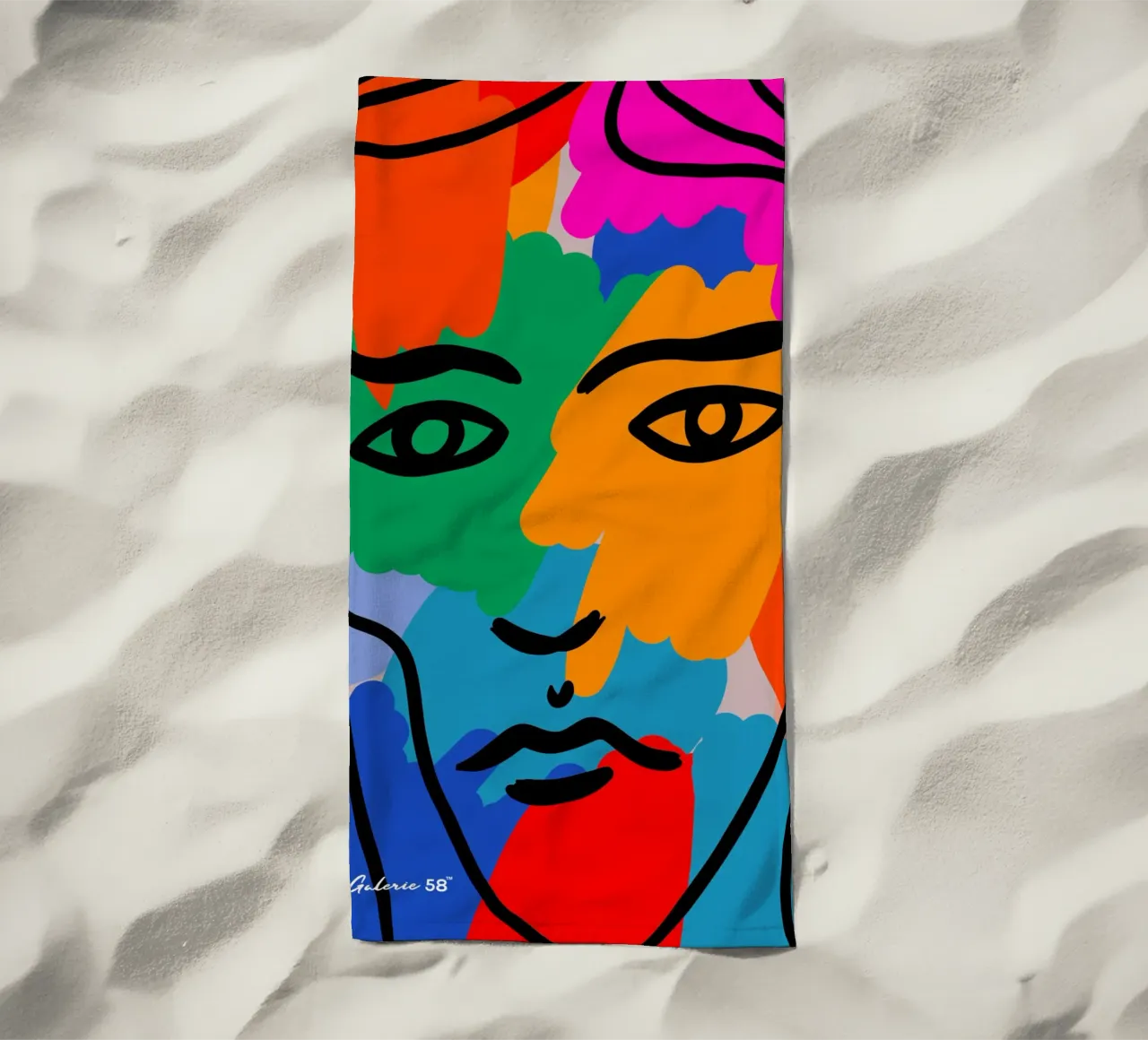 Face Face telo mare da Mike Leymi