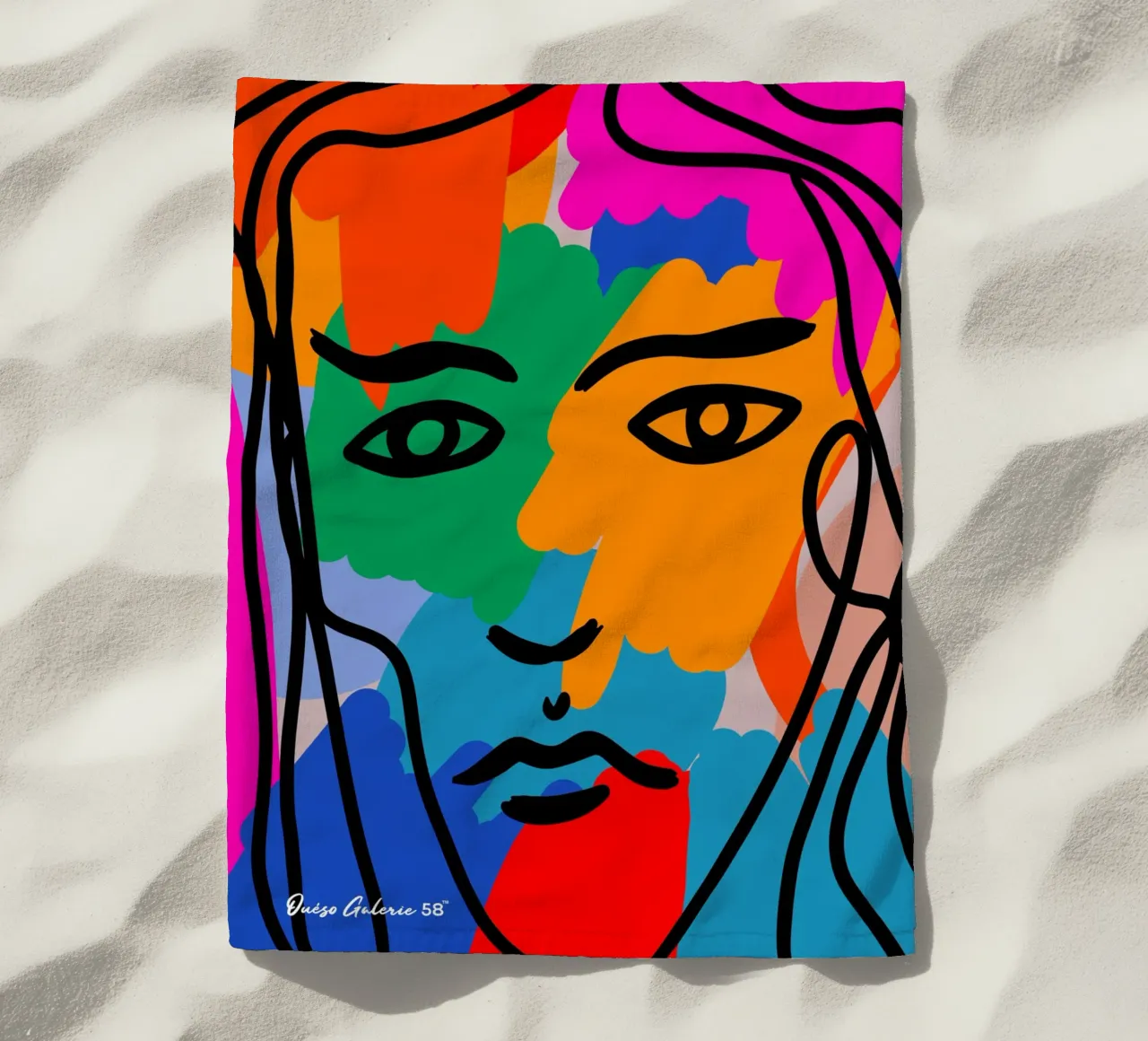 Face Face telo mare da Mike Leymi