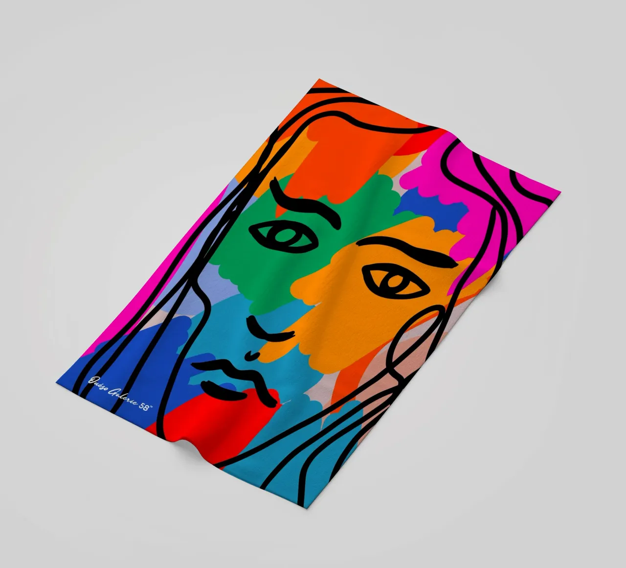 Face Face telo mare da Mike Leymi