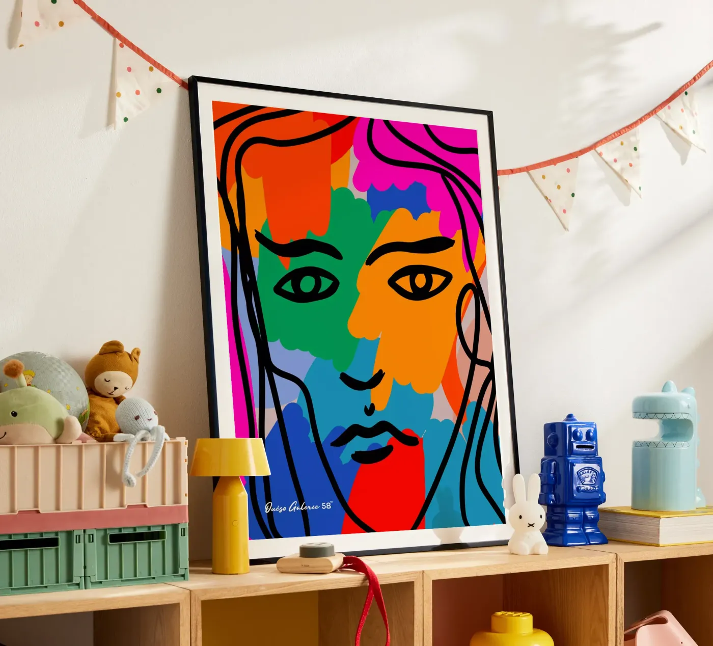 Face Face Poster von Mike Leymi