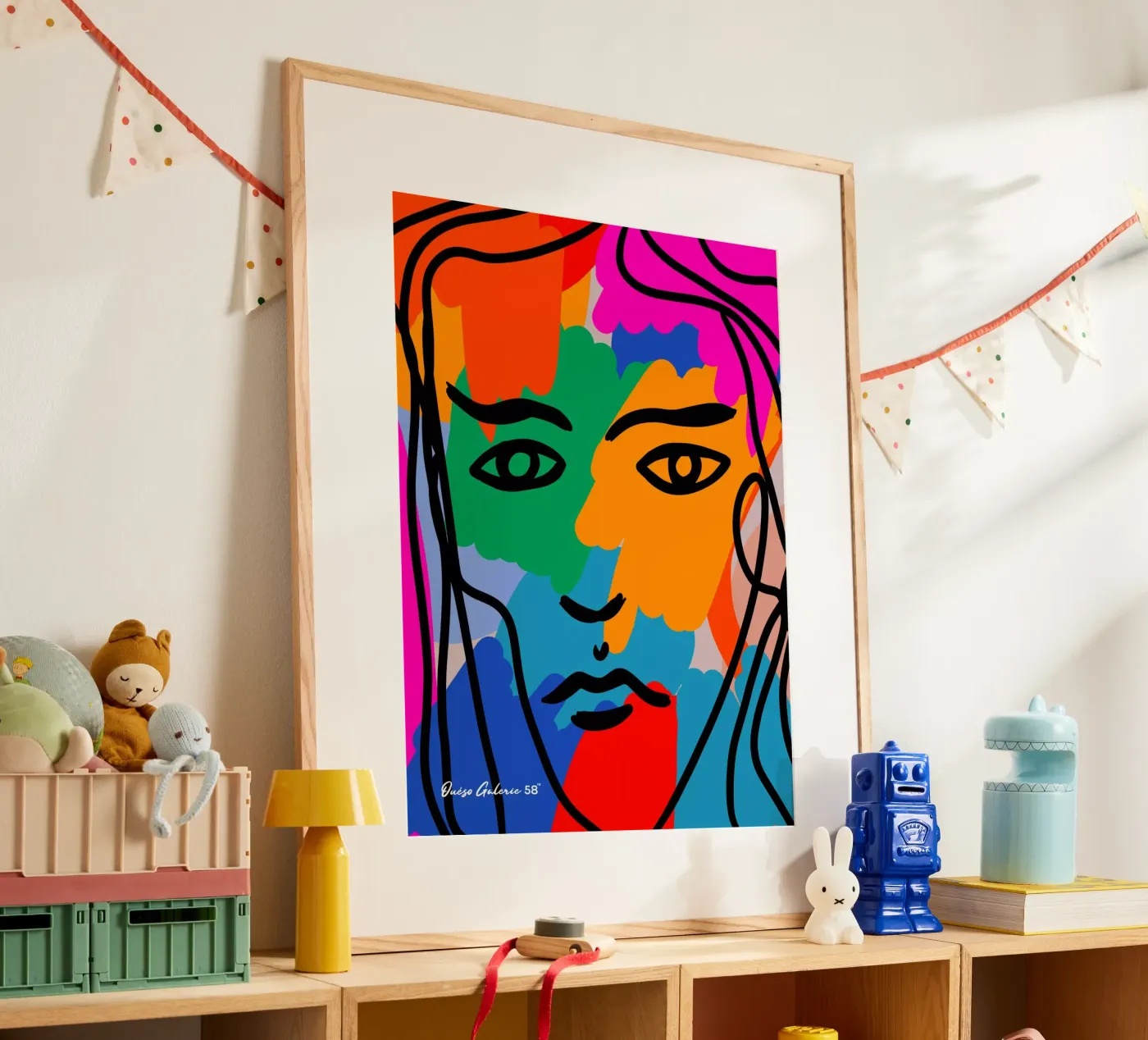 Face Face Poster von Mike Leymi