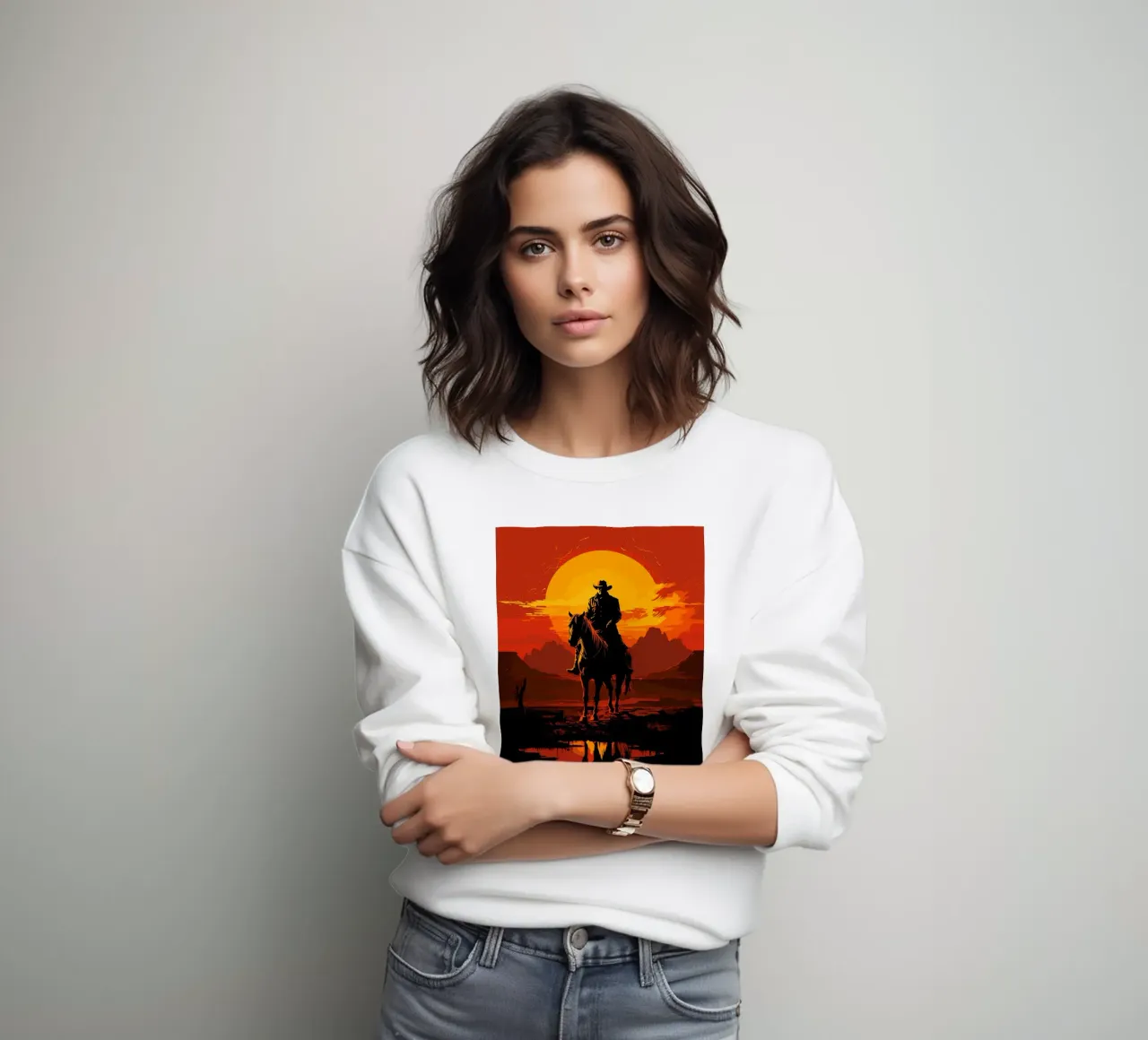 I GIOCHI DI RED DEAD REDEMPTION 2 felpa da posterindo