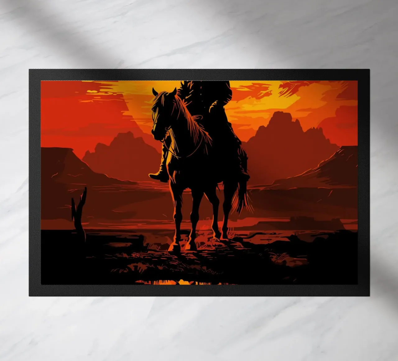 I GIOCHI DI RED DEAD REDEMPTION 2 zerbino da posterindo