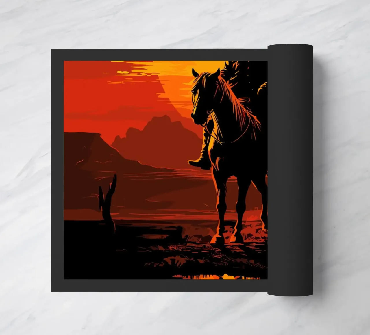 I GIOCHI DI RED DEAD REDEMPTION 2 zerbino da posterindo