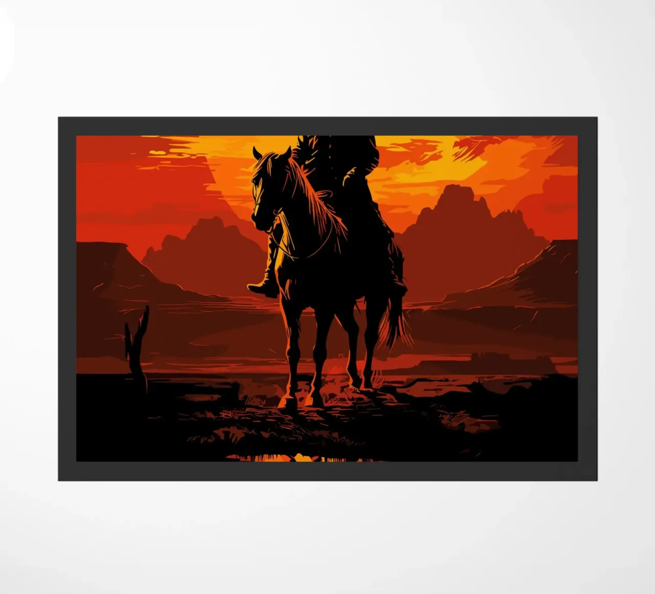 I GIOCHI DI RED DEAD REDEMPTION 2 zerbino da posterindo