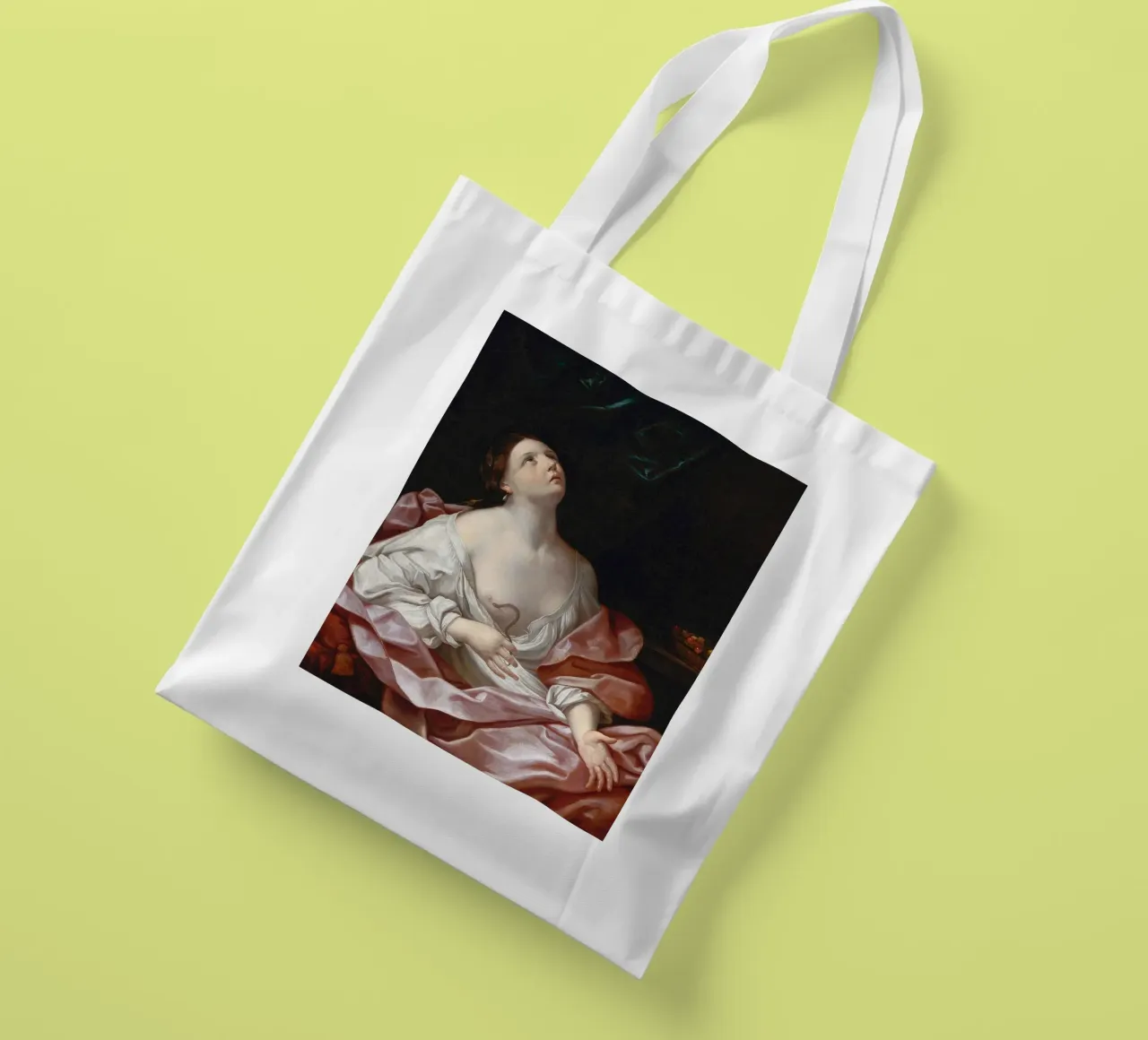 Cleopatra con l'Asp borsa in juta da Nathan