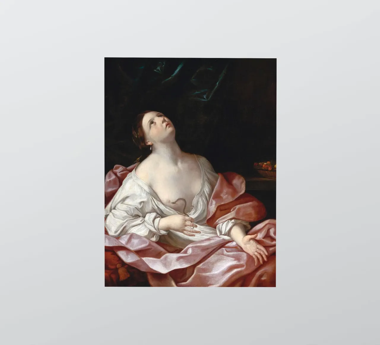 Cleopatra con l'Asp adesivo da Nathan