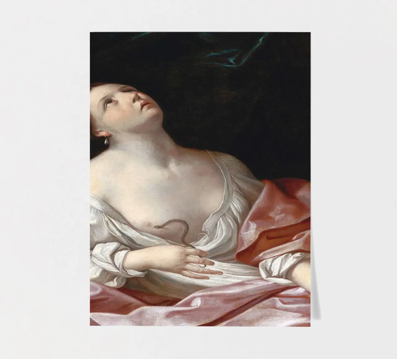Cleopatra con l'Asp foglio adesivo da Nathan