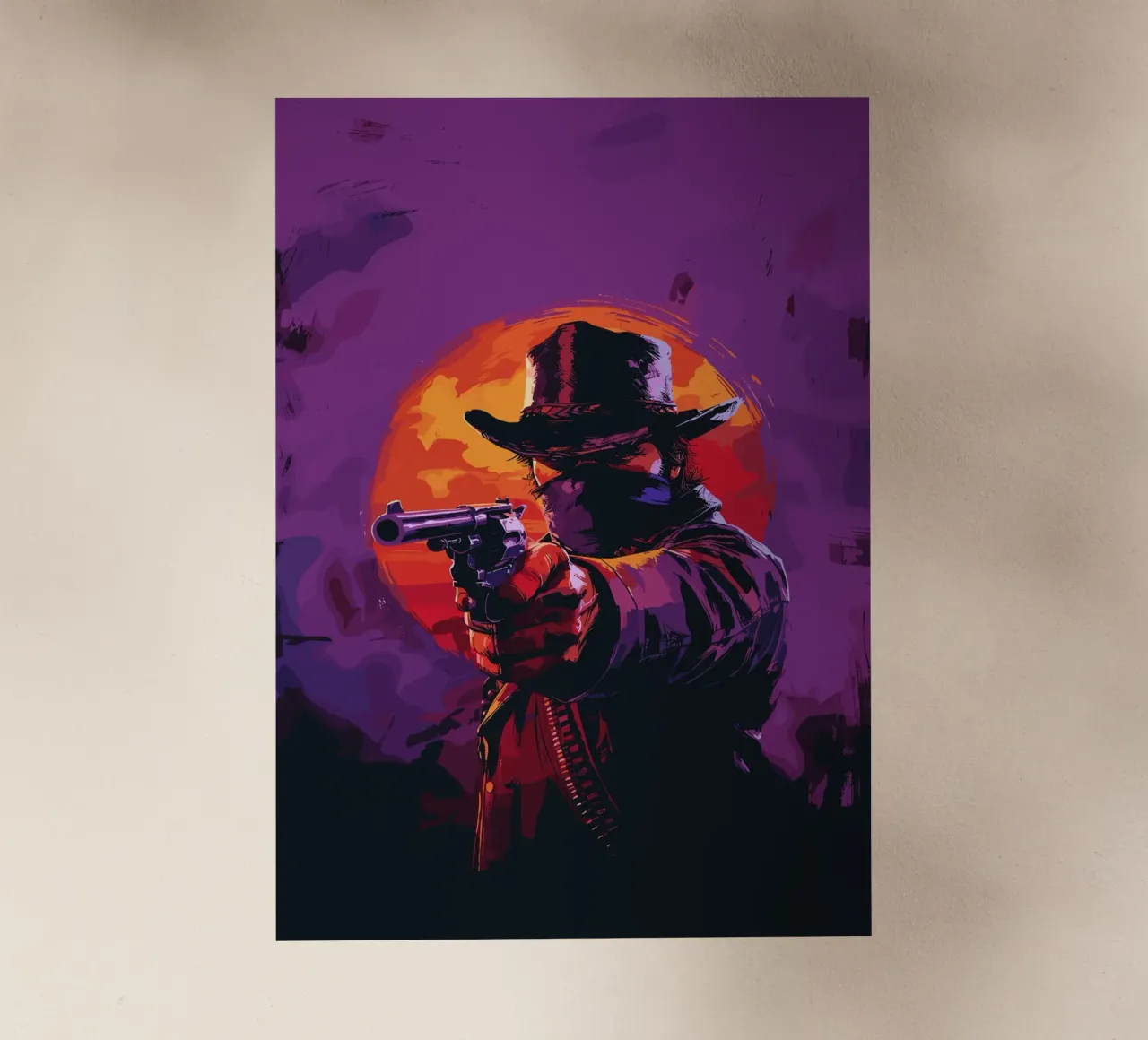 I GIOCHI DI RED DEAD REDEMPTION pellicola backlit da posterindo