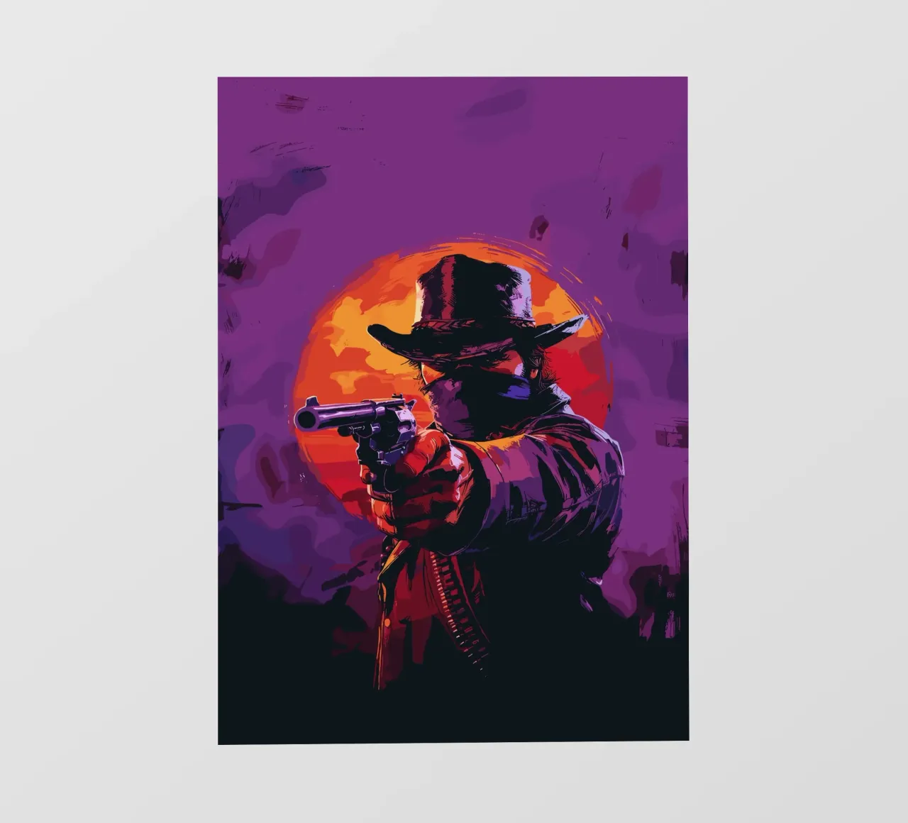I GIOCHI DI RED DEAD REDEMPTION pellicola backlit da posterindo