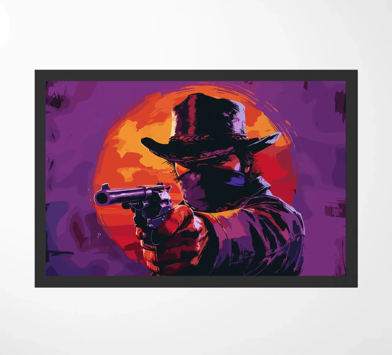 I GIOCHI DI RED DEAD REDEMPTION zerbino da posterindo
