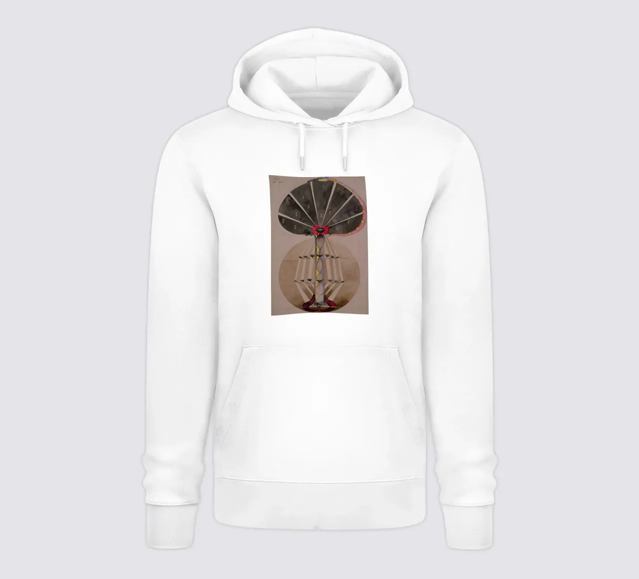 Hilma af Klint - L'albero della conoscenza n. 3 felpa con cappuccio da William Store