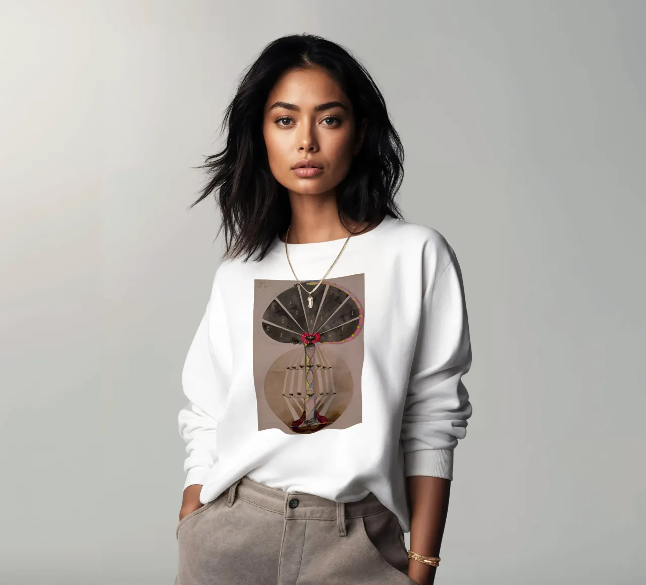 Hilma af Klint - L'albero della conoscenza n. 3 felpa da William Store