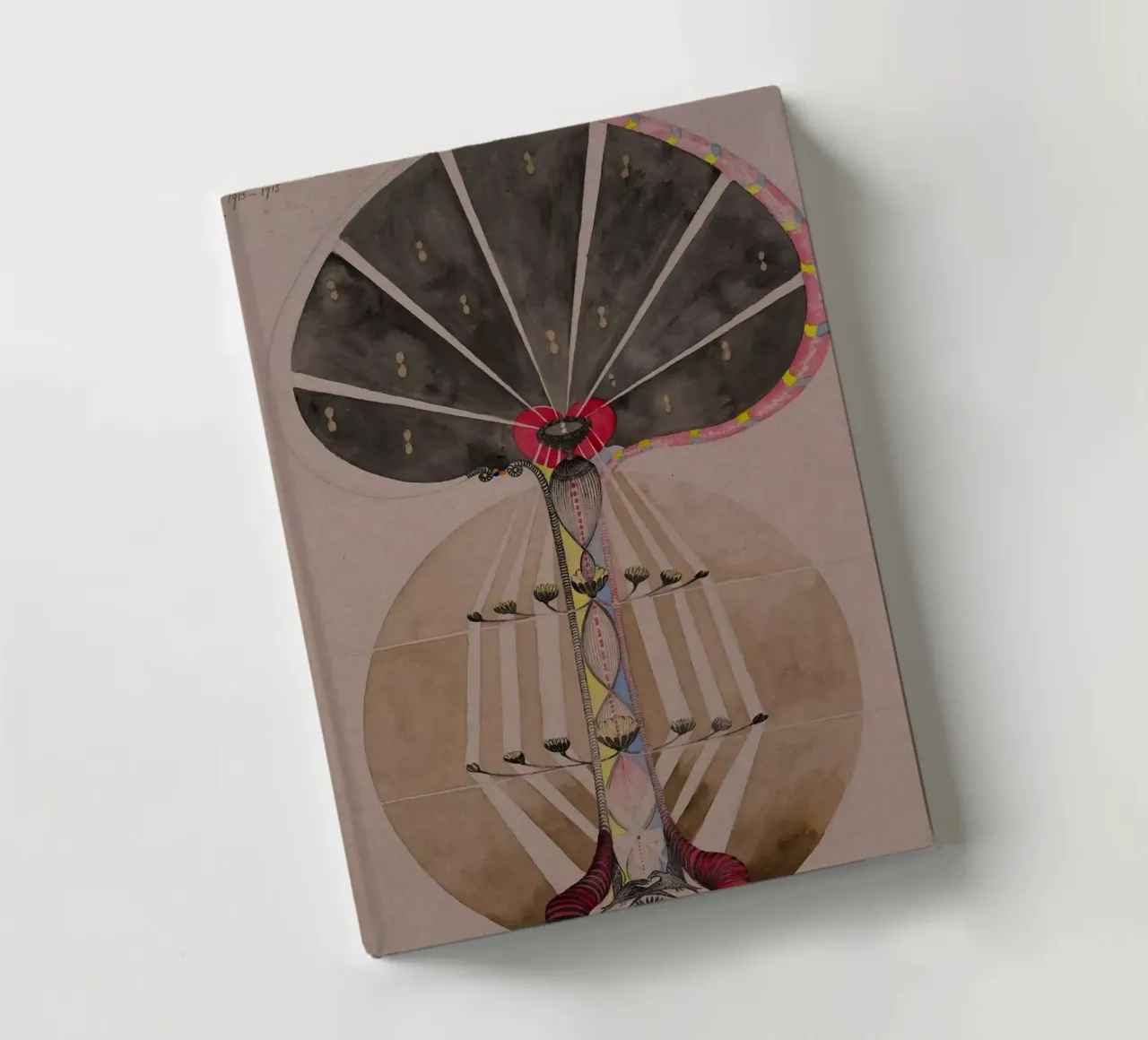 Hilma af Klint - The Tree Of Knowledge No .3 notebook by William Store
