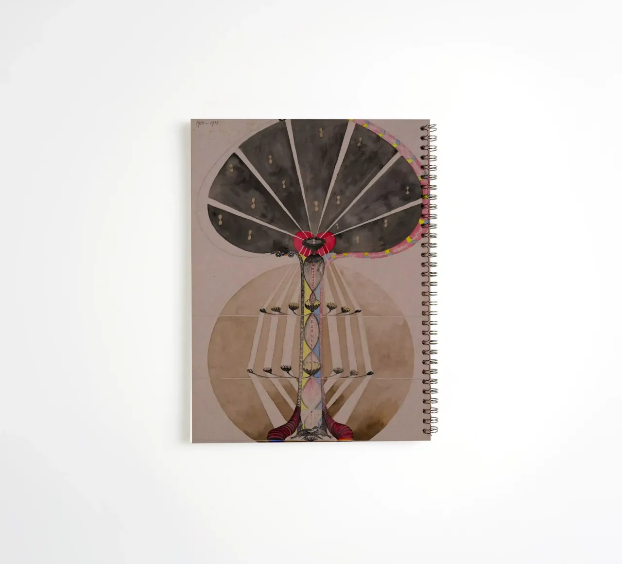 Hilma af Klint - L'albero della conoscenza n. 3 diario ad anelli da William Store