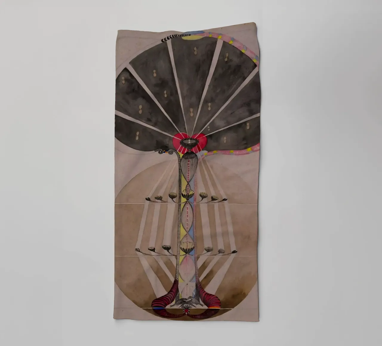 Hilma af Klint - The Tree Of Knowledge No .3 towel by William Store