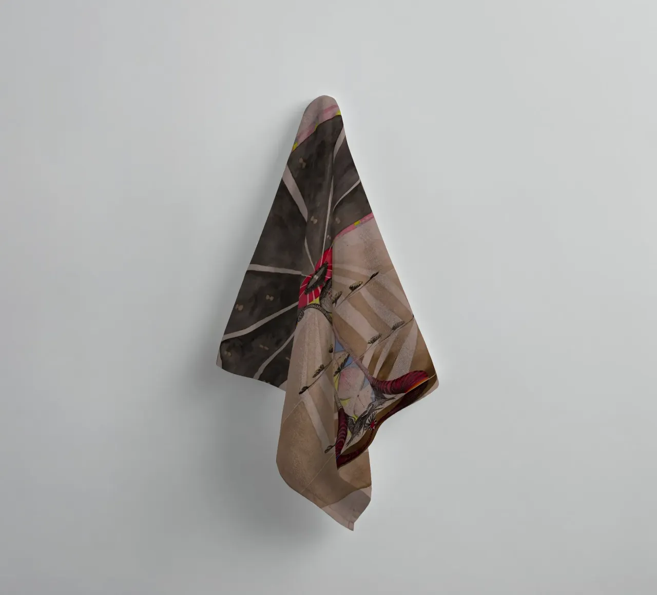 Hilma af Klint - The Tree Of Knowledge No .3 towel by William Store