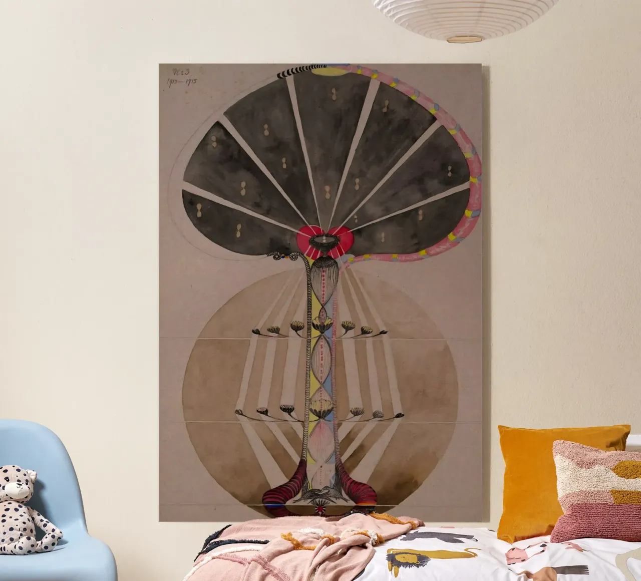 Hilma af Klint - L'albero della conoscenza n. 3 plexiglass da William Store