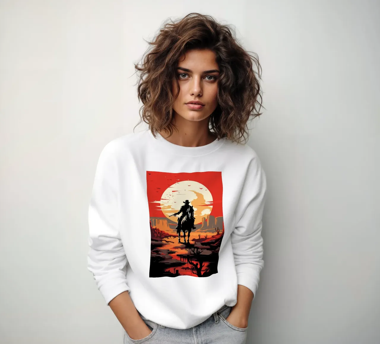 I GIOCHI DI RED DEAD REDEMPTION felpa da posterindo