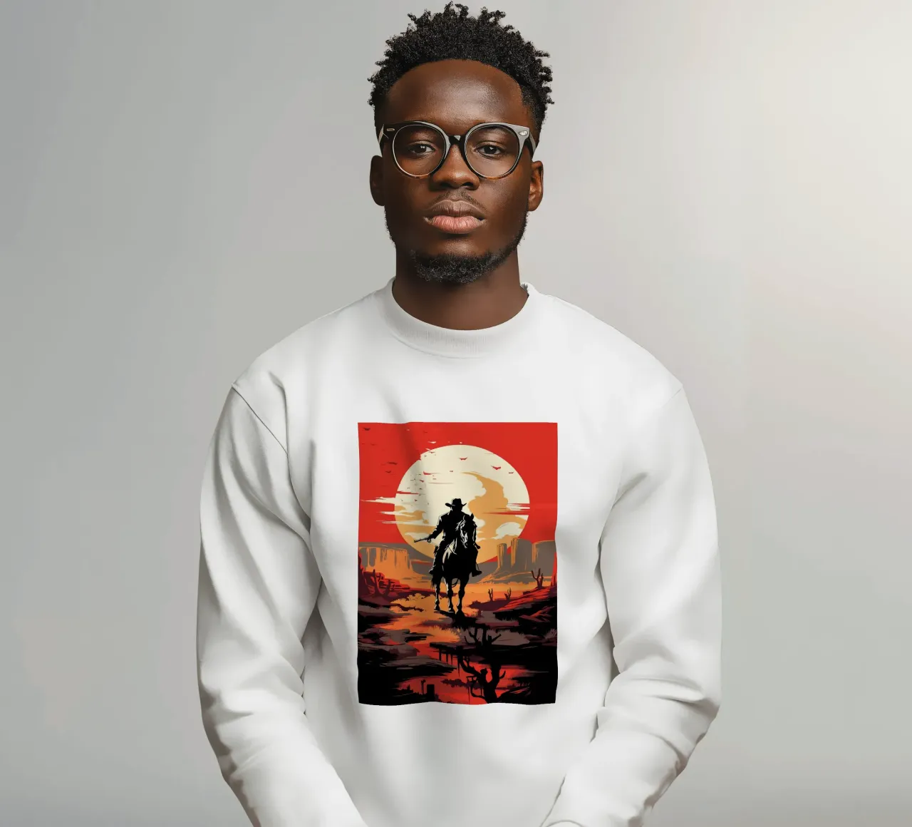 I GIOCHI DI RED DEAD REDEMPTION felpa da posterindo