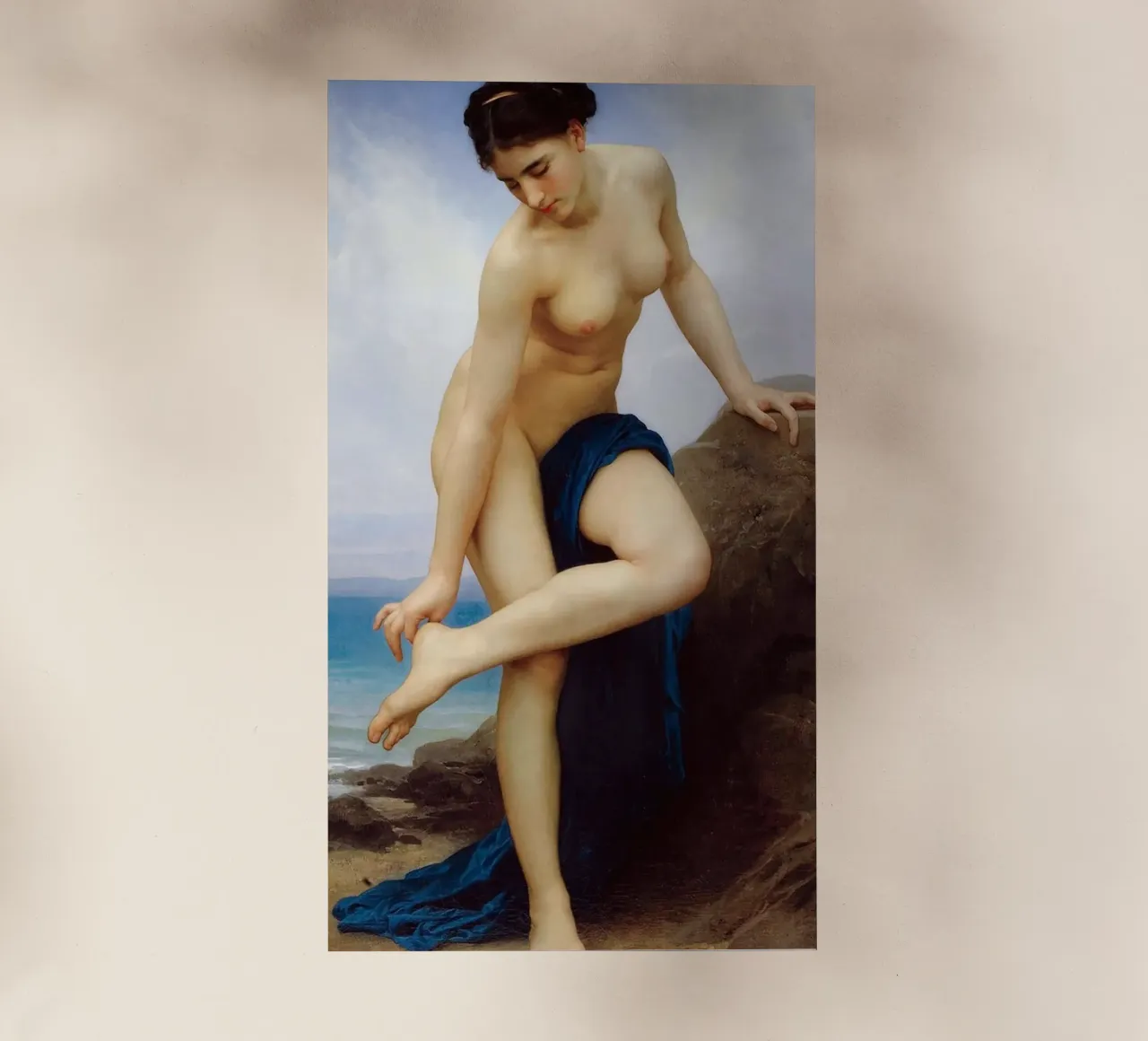 Crepuscolo di William Adolphe Bouguereau pellicola backlit da Nathan
