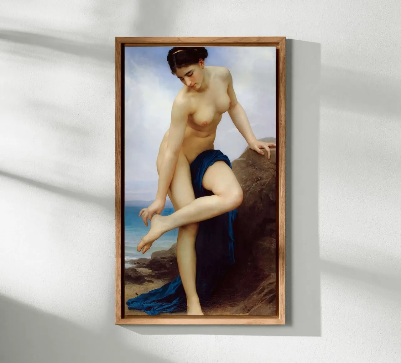 Crepuscolo di William Adolphe Bouguereau alluminio dibond da Nathan