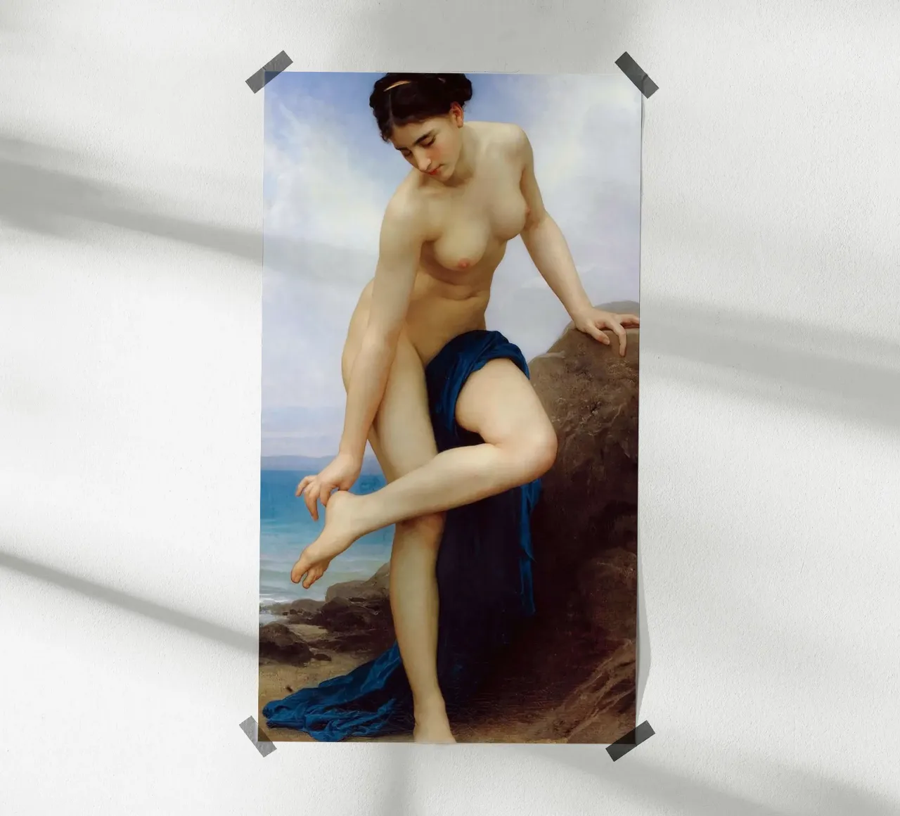 Crepuscolo di William Adolphe Bouguereau carta hahnemühle da Nathan