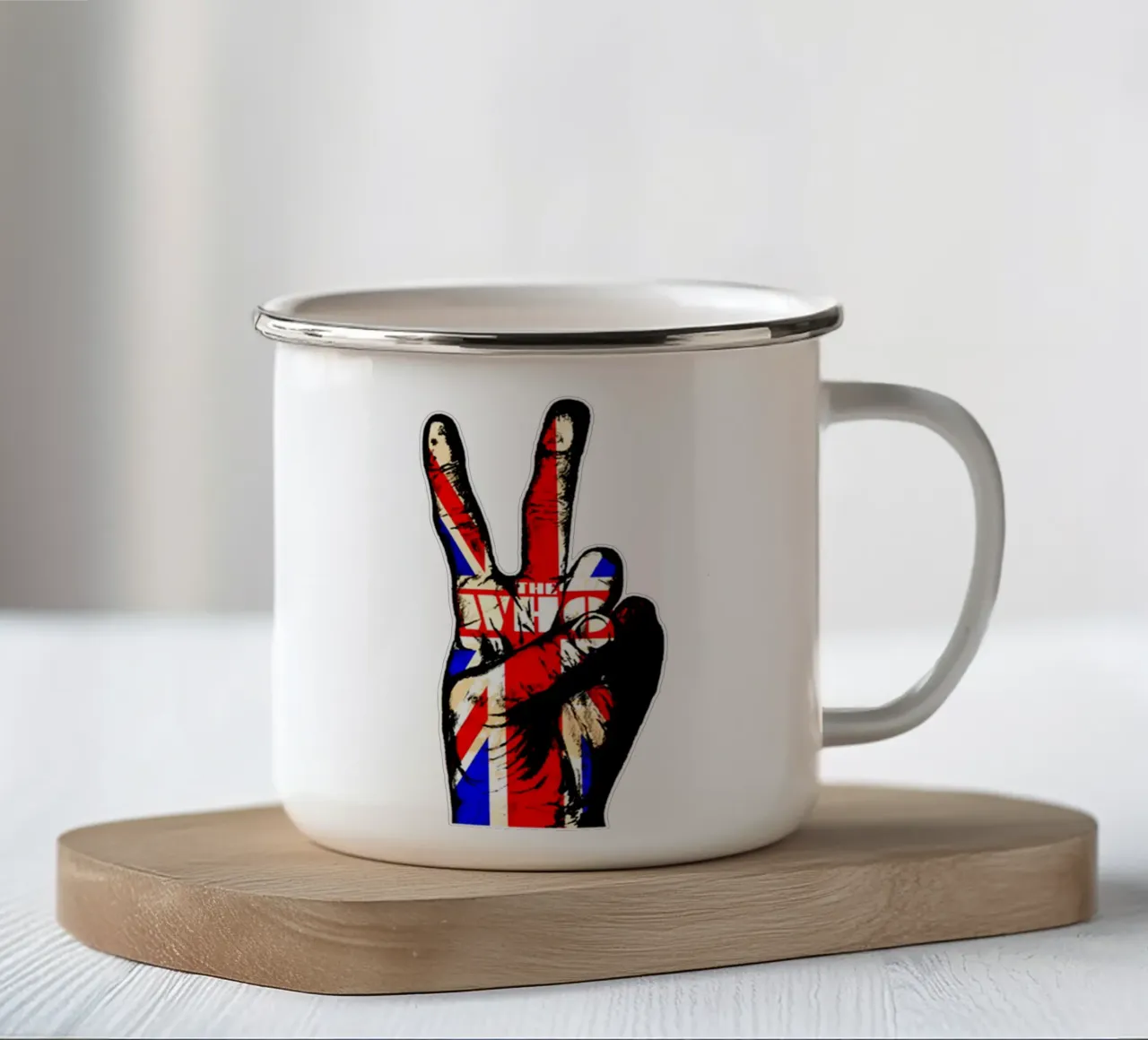 principalmente rock - the who tazza in smalto da igoshdesigns