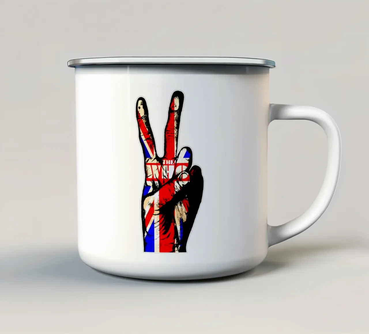 principalmente rock - the who tazza in smalto da igoshdesigns