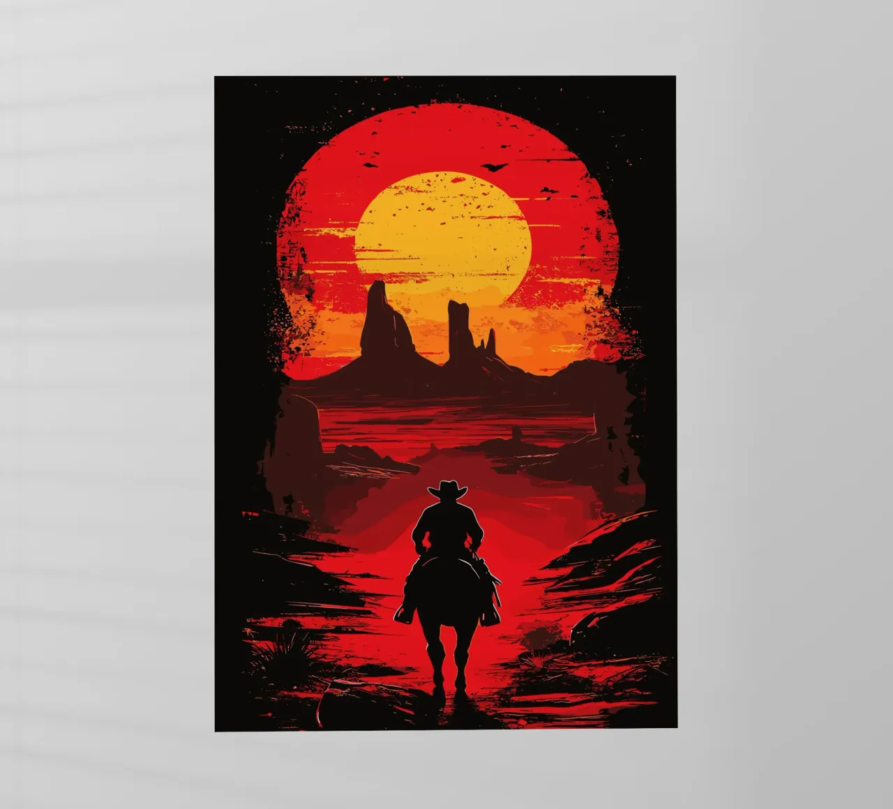 I GIOCHI DI RED DEAD REDEMPTION pellicola backlit da posterindo