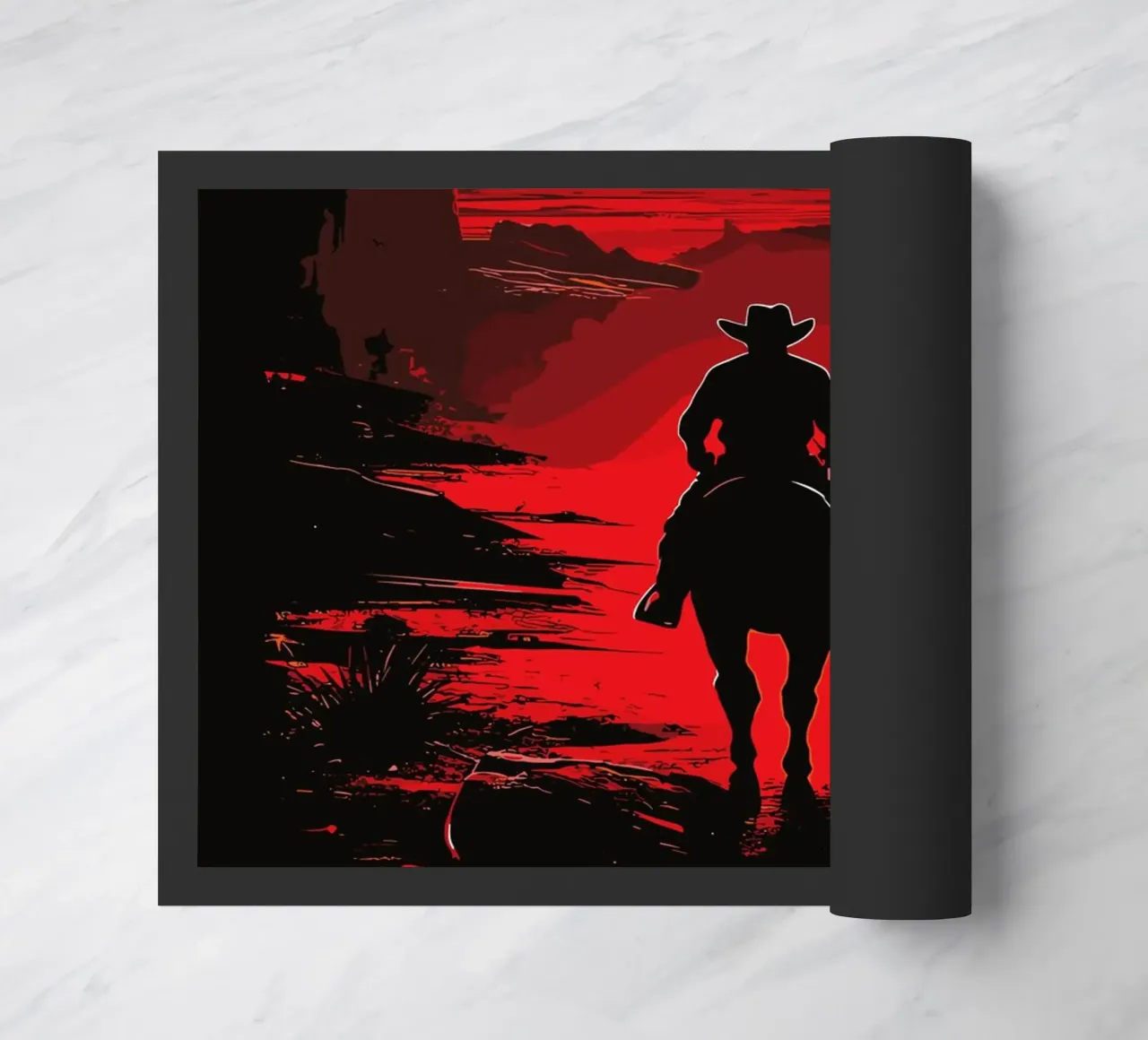 I GIOCHI DI RED DEAD REDEMPTION zerbino da posterindo