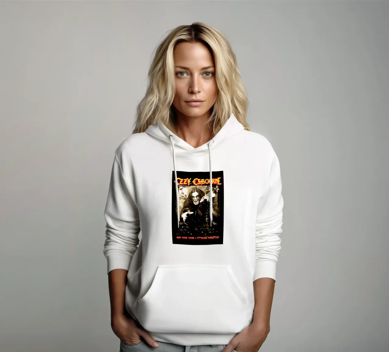 Ozzy Osbourne - Gruppo hardrock felpa con cappuccio da mannys_artt