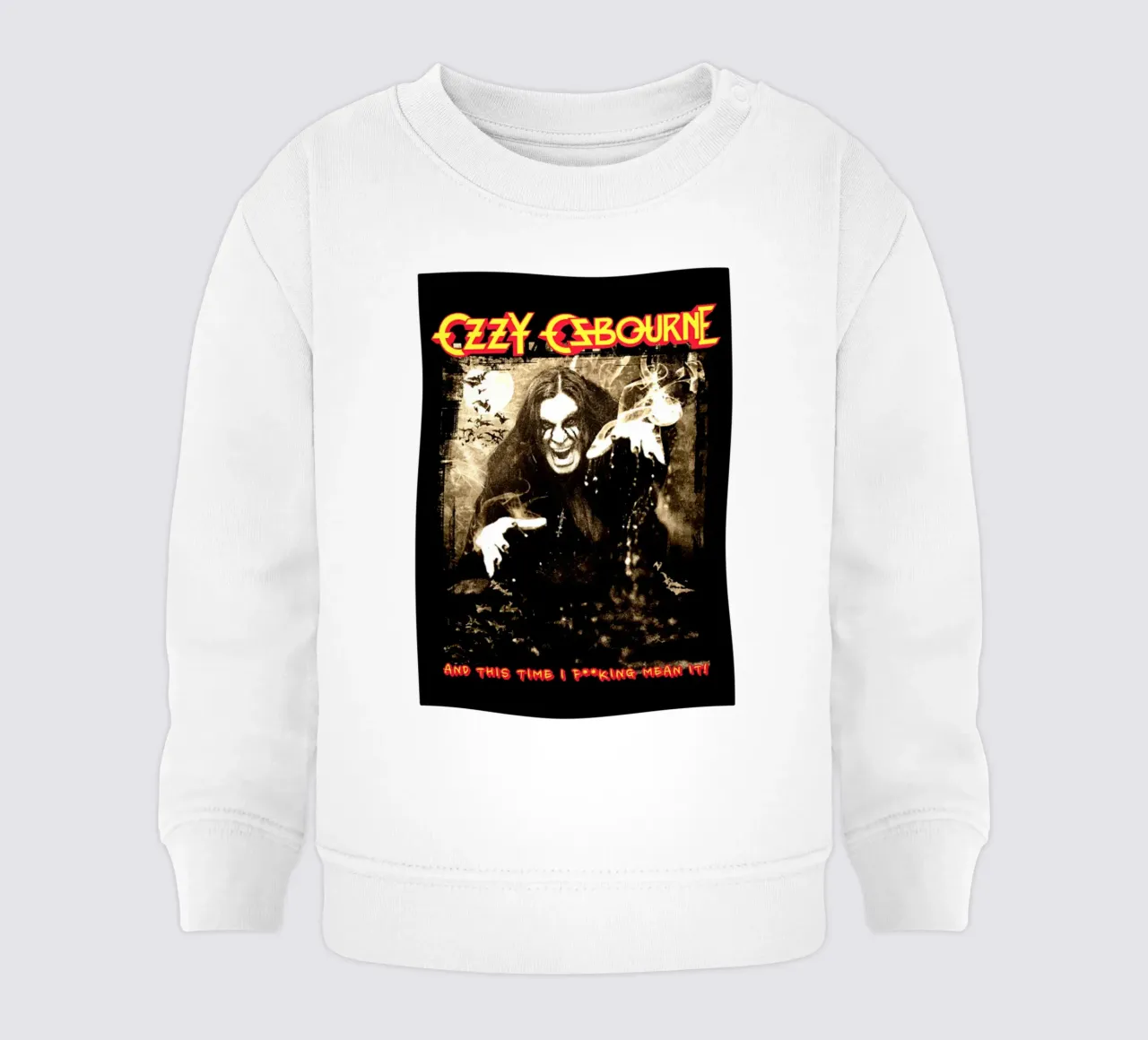 Ozzy Osbourne - Gruppo hardrock felpa neonato da mannys_artt