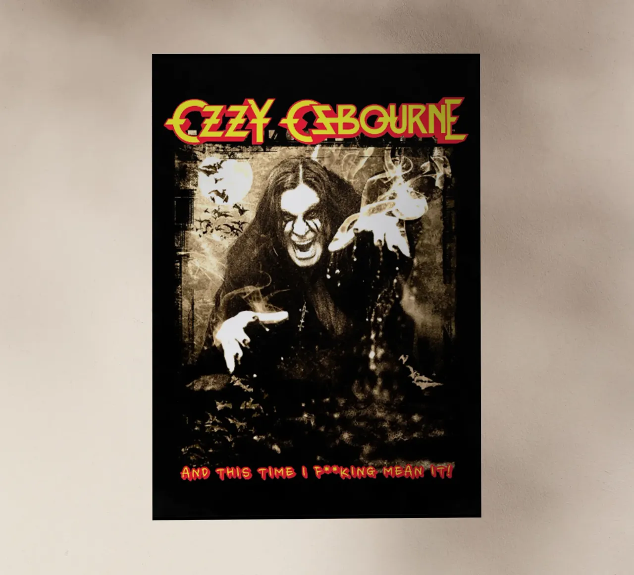 Ozzy Osbourne - Gruppo hardrock pellicola backlit da mannys_artt