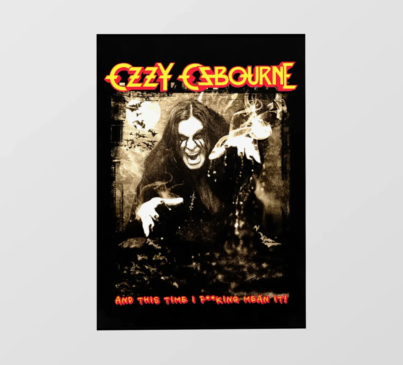 Ozzy Osbourne - Gruppo hardrock pellicola backlit da mannys_artt