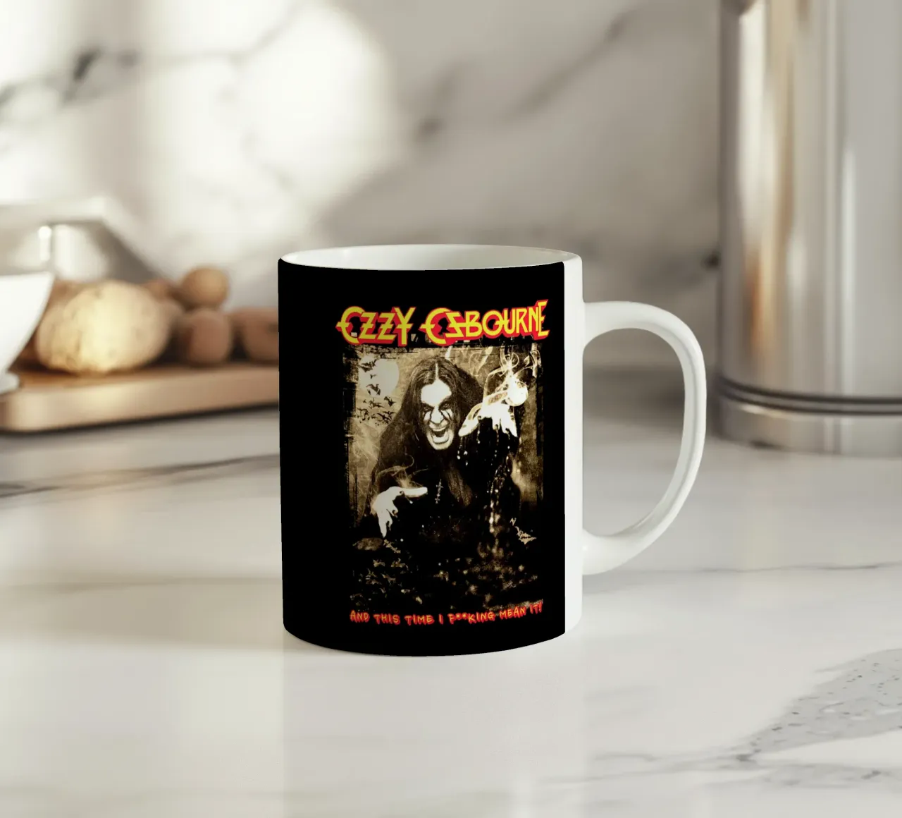Ozzy Osbourne - Gruppo hardrock tazza in ceramica da mannys_artt